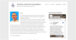 Desktop Screenshot of centrelacordaire.fr